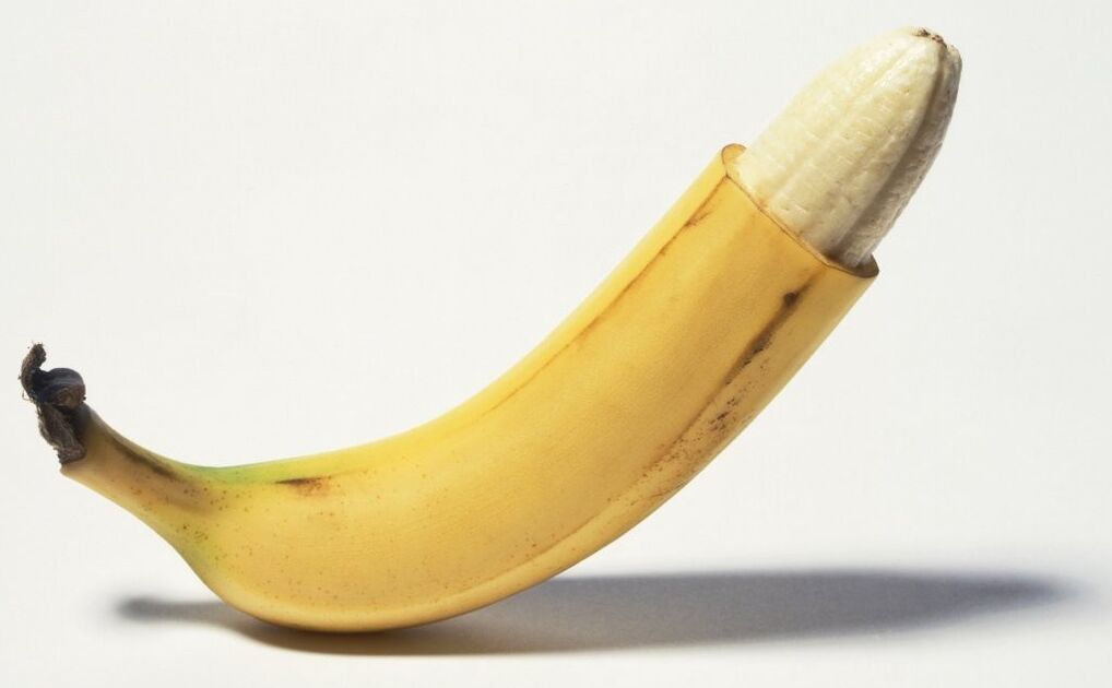 banana mimics cock and increase