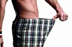 Man watches cock and wants to increase it